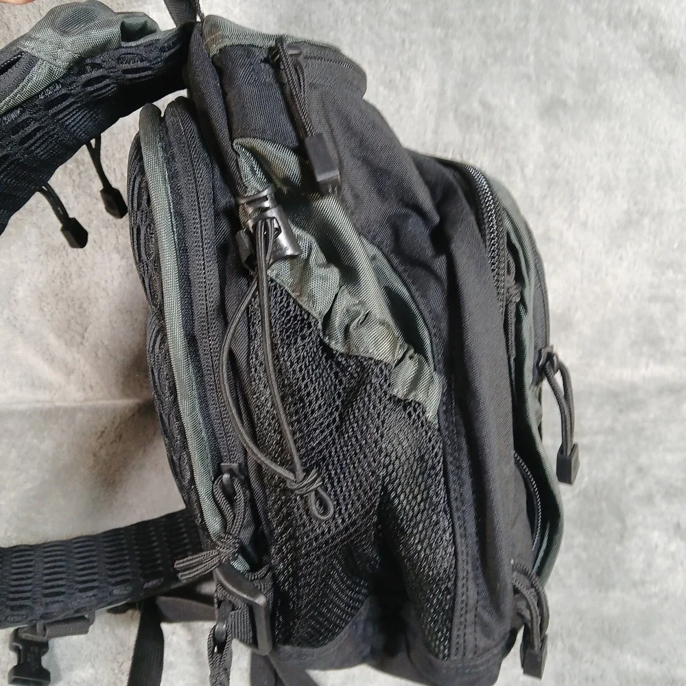5.11 Tactical PUSH Pack Sling Bag Black Nylon Messenger EDC Bag
